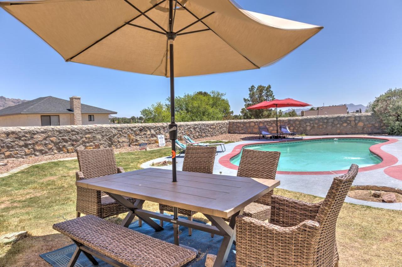 Home With Mountain View/Pool/Tub El Paso Extérieur photo