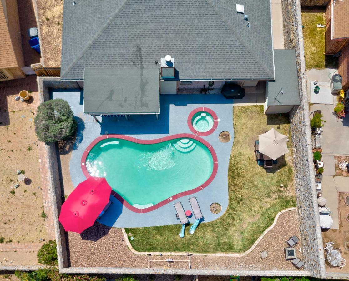 Home With Mountain View/Pool/Tub El Paso Extérieur photo